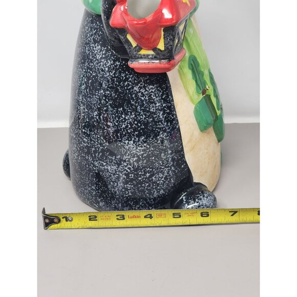 Vintage Christmas Santa Bear With‎ Cardinal and Red Lantern Decorative Pitcher - Picture 14 of 15